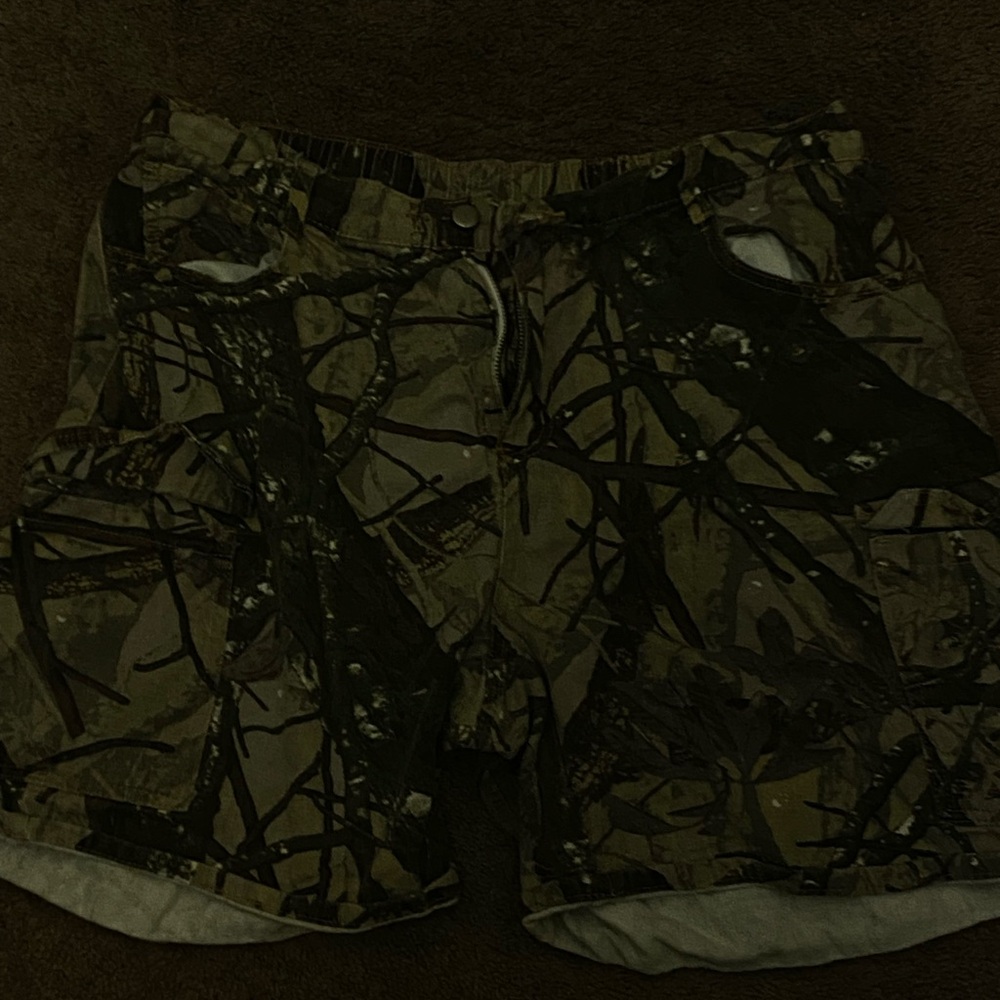 Fashion Nova Camouflage Cargo Shorts